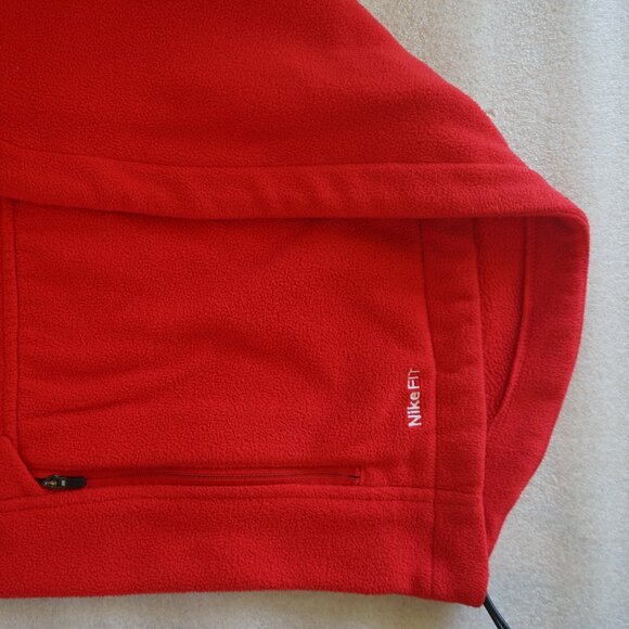 2010 Nike Team USA Olympics Vancouver Unisex Medium Zip Up Jacket Fleece 56323 - Picture 11 of 12